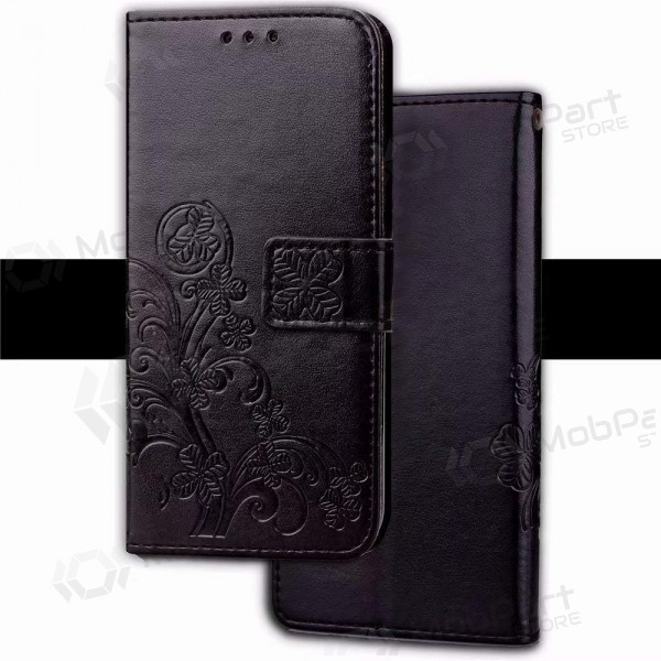 Θήκη Samsung Galaxy A13 5G, A04 - Flower Book (μαύρο)