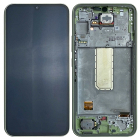 Samsung Galaxy A34 5G οθόνη (ανοιχτό πράσινο) (με πλαίσιο) (γνησια)