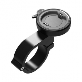 Telefono laikiklis dviračiui, el. paspirtukui, motociklui, μαύρος