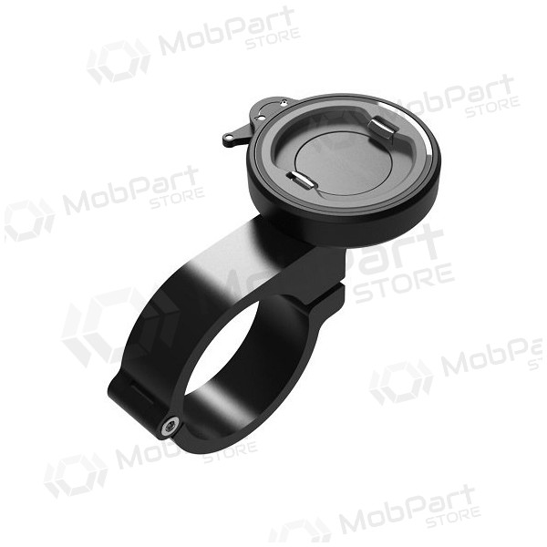 Telefono laikiklis dviračiui, el. paspirtukui, motociklui, μαύρος