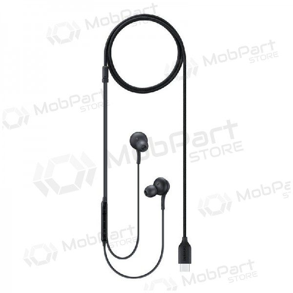 Handsfree ακουστικα Samsung AKG (EO-IC100) Type-C (μαύρος)