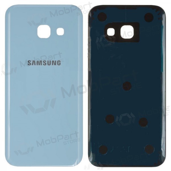 Samsung A320 Galaxy A3 2017 πίσω κάλυμμα μπαταρίας γαλάζιο (blue mist) (μεταχειρισμένος grade B, γνησια)