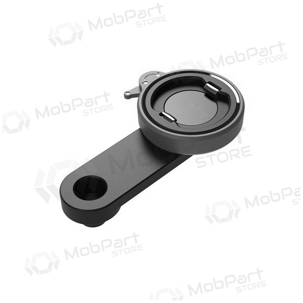 Telefono laikiklis dviračiui, motociklui, tvirtinamas ant rėmo (varžtas M8), μαύρος