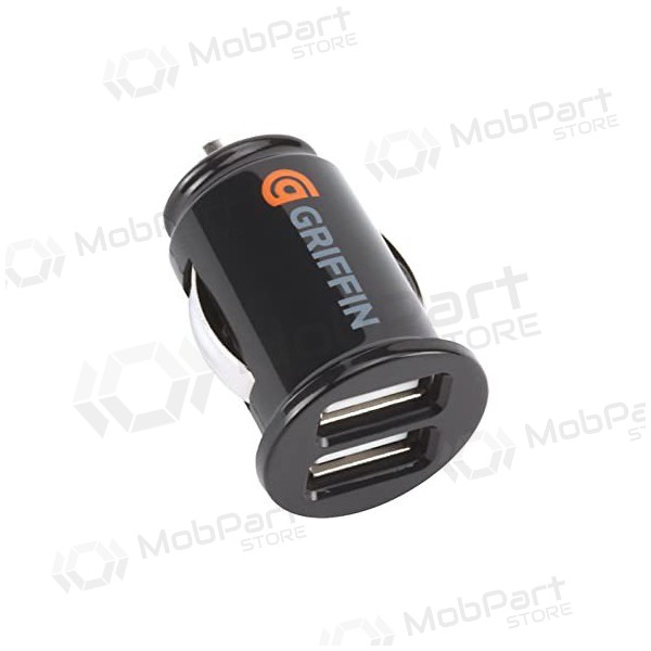 Φορτιστης αυτοκινητου GRIFFIN (2xUSB 1A) (μαύρος)