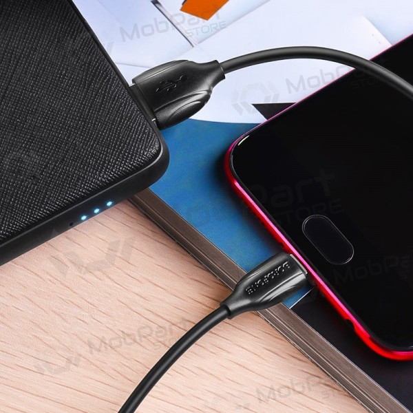 Καλώδιο micro USB Borofone BX19 USB-A σε micro USB 1 m μαύρο