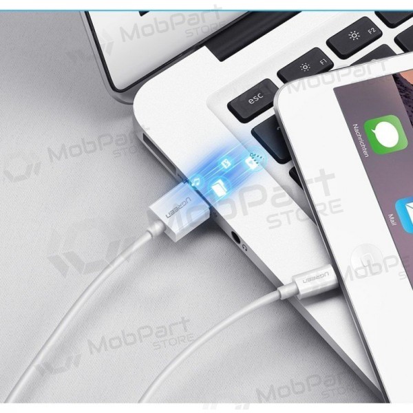 USB καλώδιο Ugreen US155 MFi USB to Lightning 2.4A 2.0m άσπρο