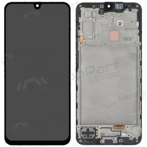 Οθόνη Samsung Galaxy A17 4G (μαύρη) (με πλαίσιο) (γνήσια)