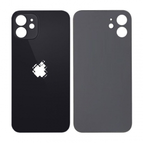 Πίσω κάλυμμα Apple iPhone 12 (μαύρο)