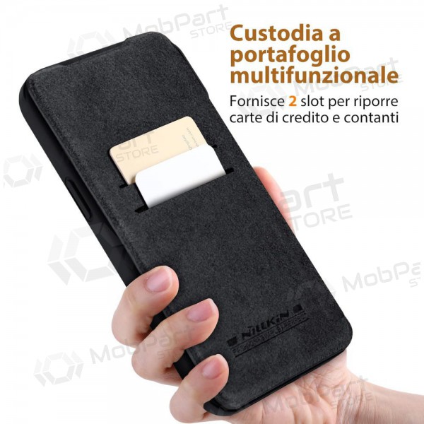 Θήκη Apple iPhone 14 Pro - Nillkin Leather (μπλε)