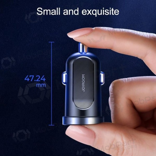 Φορτιστής automobilinis Joyroom C-A09 2xUSB (SCP, PD, AFC) 3.0 30W (μαύρος)