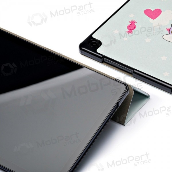 Θήκη Samsung Galaxy Tab A9+, Tab A11+ - Smart Leather (unicorn)