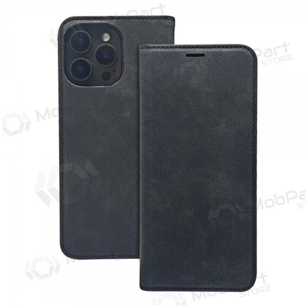 Θήκη Samsung Galaxy A16 -Smart Suede- (μαύρο)
