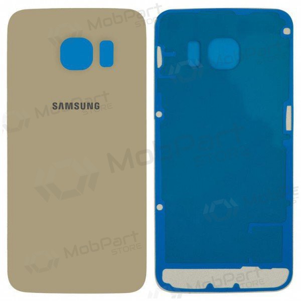 Samsung G925F Galaxy S6 Edge πίσω κάλυμμα μπαταρίας (χρυσαφένιος) (μεταχειρισμένος grade A, γνησια)