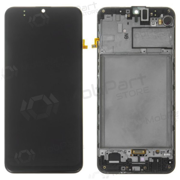 Samsung Galaxy M30s, M21 2020 οθόνη (μαύρος) (με πλαίσιο) (γνησια)