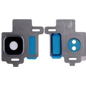 Samsung Galaxy S8 τζαμάκι κάμερας (με πλαίσιο) (μωβ)