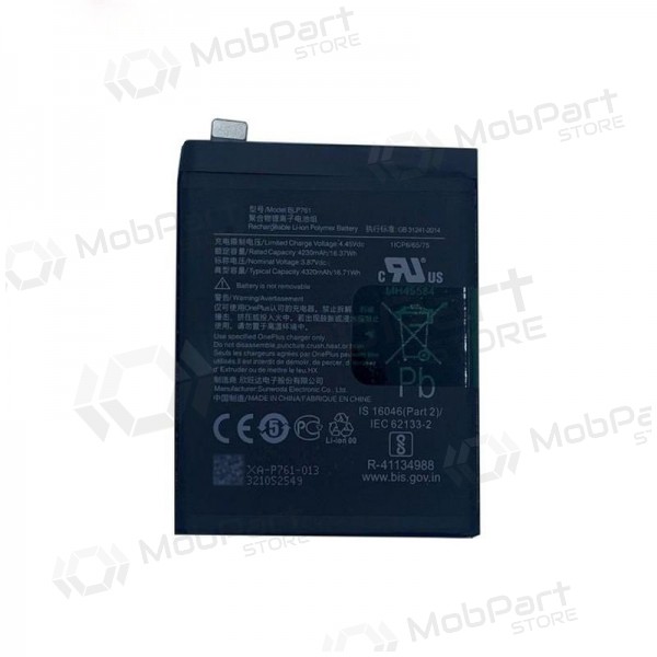 OnePlus 8 (BLP761) μπαταρία / συσσωρευτής (4230mAh)