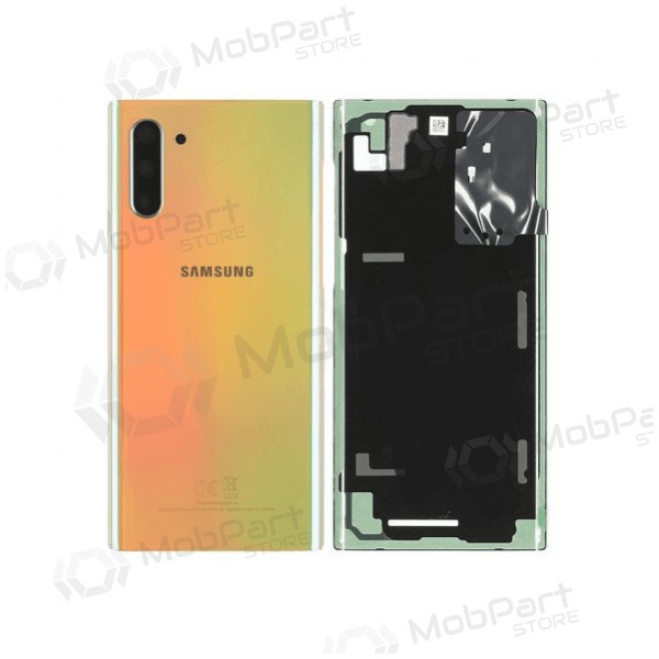 Samsung N970F Galaxy Note 10 πίσω κάλυμμα μπαταρίας (Aura Glow) (μεταχειρισμένος grade A, γνησια)