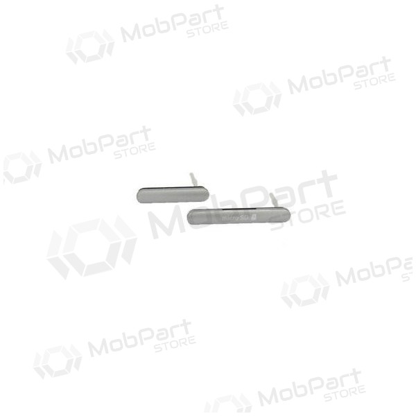 Sony Xperia M4 Aqua E2303 / Xperia M4 Aqua E2306 / Xperia M4 Aqua E2353 microSD και SIM side covers (balti)