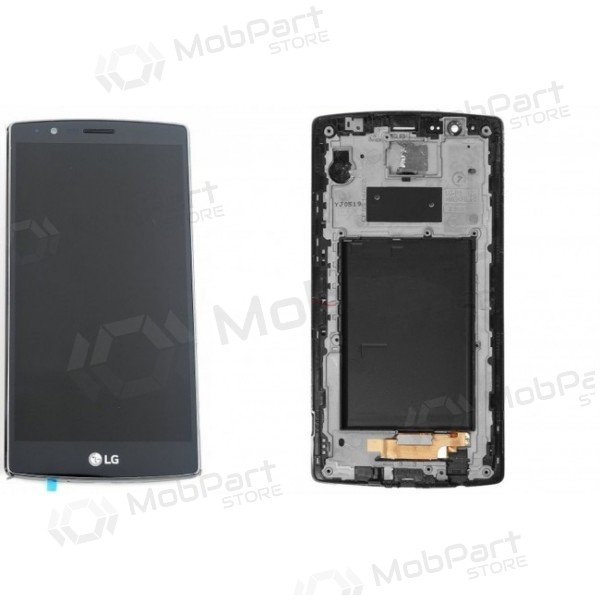 LG H815 Optimus G4 οθόνη (με πλαίσιο) (μαύρος)