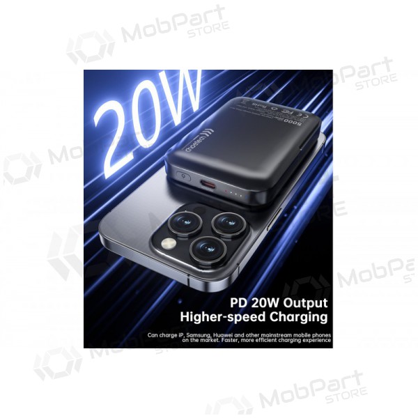 Εξωτερική μπαταρία Power Bank Choetech B743 15W Magsafe 10000mAh μαύρος