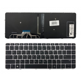 HP: EliteBook Folio 1040 G3, 844423-001 πληκτρολόγιο (με φωτισμό)