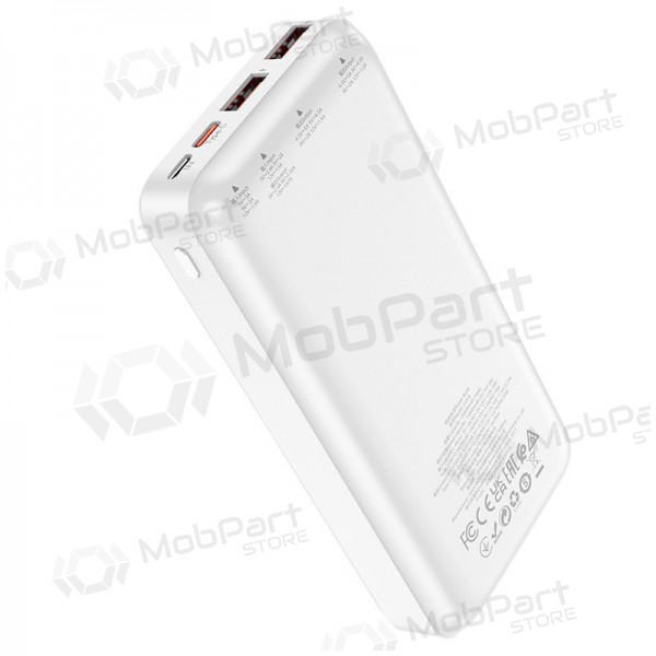 Εξωτερική μπαταρία Power Bank Hoco J101A PD 20W+Quick Charge 3.0 22.5W 20000mAh άσπρο