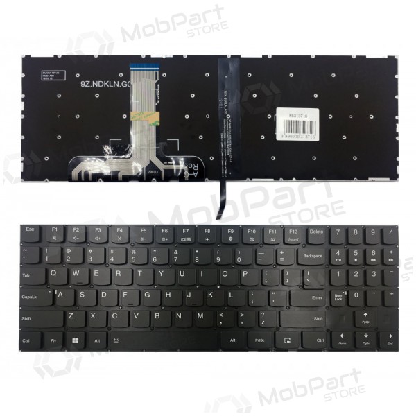 Lenovo: Legion Y520, Y520-15Ikb, Y720-15Ikb, R720 R720-15Ikb πληκτρολόγιο (με φωτισμό)
