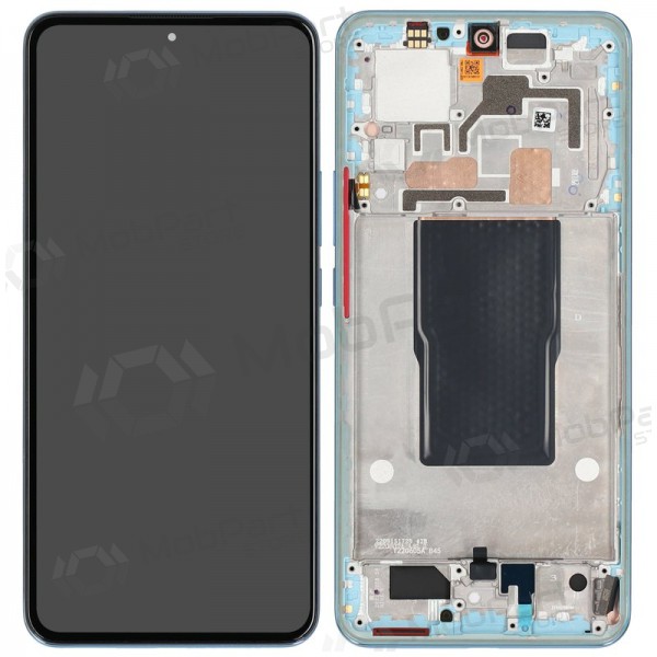 Xiaomi 12T / 12T Pro οθόνη (μπλε) (με πλαίσιο) (Premium)