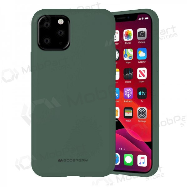 Θήκη Samsung Galaxy A22 4G Mercury - Silicone Case (σκούρο πράσινο)