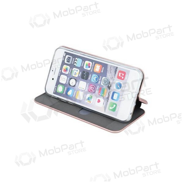 Θήκη Apple iPhone 11 - Book Elegance (ροζ / χρυσό)