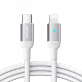 USB καλώδιο Joyroom S-CL020A10 Type-C to Lightning 20W 1.2m άσπρο