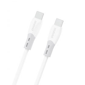 Καλώδιο USB-C Dudao L25SC USB-C σε USB-C 2 m 60 W λευκό