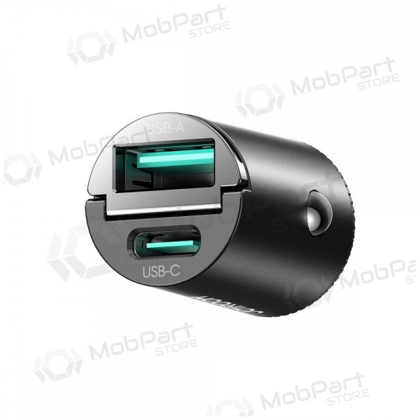 Φορτιστής αυτοκινήτου τηλεφώνου Joyroom JR-CCN18 65 W USB-C + USB-A μαύρος