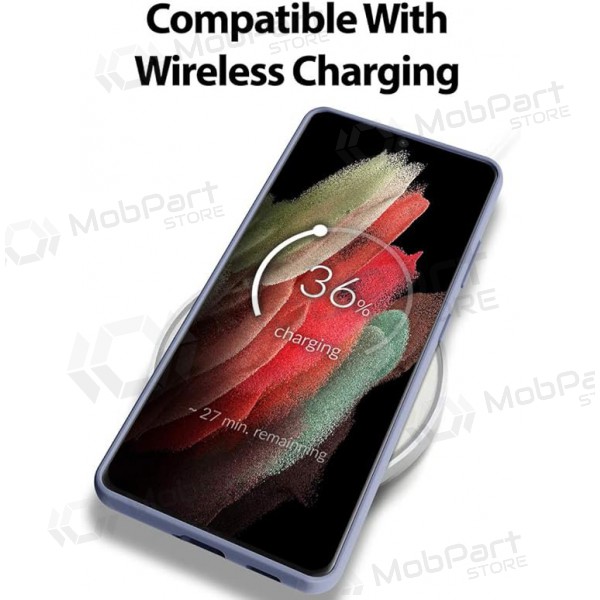 Θήκη Samsung Galaxy A15 Mercury - Silicone Case (λεβάντα γκρι)