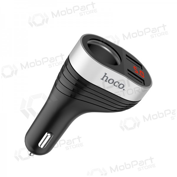 Φορτιστής automobilinis Hoco Z29 x 2 USB (3.1A) (μαύρος)