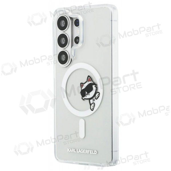 Θήκη Samsung Galaxy S26 Ultra - Karl Lagerfeld IML Choupette Peekaboo Logo Magnetic (διαφανής)