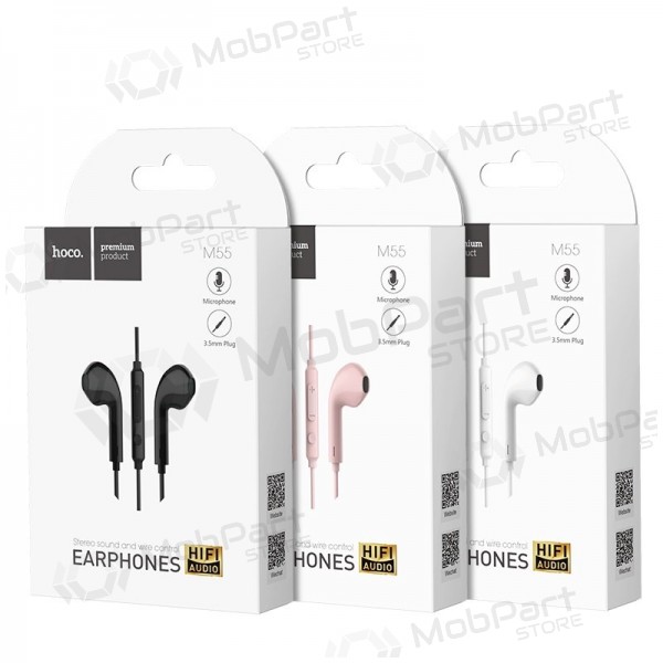 Handsfree ακουστικα HOCO M55 3,5mm (άσπρο)