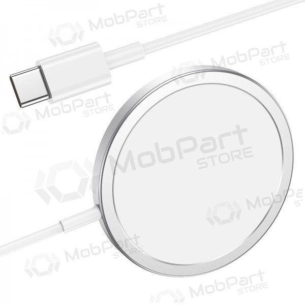 Φορτιστής ασύρματος Borofone BQ9 Pro Original Magnetic (10W) (ασήμι)