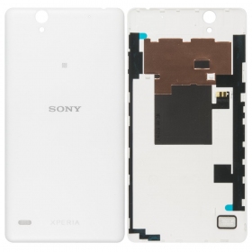 Sony E5333 Xperia C4 πίσω κάλυμμα μπαταρίας (άσπρο) (μεταχειρισμένος grade B, γνησια)