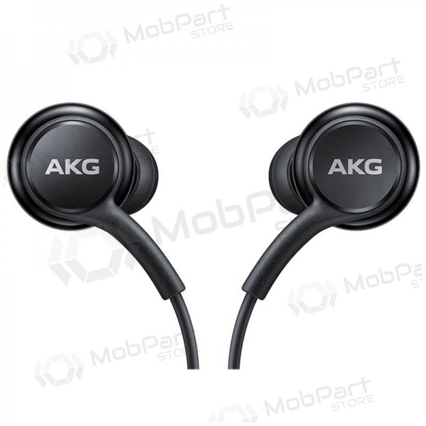 Ausinės Samsung AKG EO-IC100BBEGEU Type-C (μαύρος)