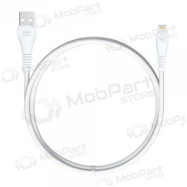Καλώδιο Lightning Blue Star PJ-DG5-A USB-A σε Lightning 1 m λευκό