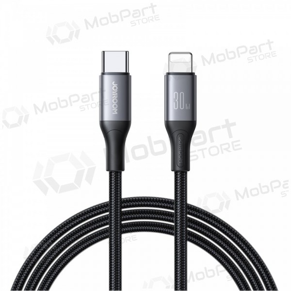 USB καλώδιο Joyroom S-A28 USB-C to Lightning 30W 1.0m μαύρος