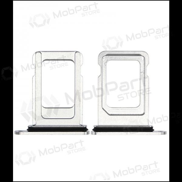 Apple iPhone 14 Pro / 14 Pro Max Υποδοχή κάρτας SIM (ασήμι)