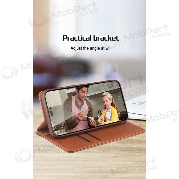 Samsung Galaxy A57 θήκη - HDD Magnetic Wallet Case (καφέ)
