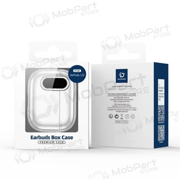 Θήκη Dux Ducis PECL Apple AirPods 1/2 μπλε