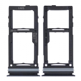 Samsung Galaxy A52 4G / A52 5G / A52S 5G / A72 4G / A72 5G Υποδοχή κάρτας SIM (μαύρος) (service pack) (γνησια)