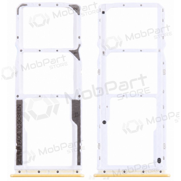 Θήκη κάρτας SIM Xiaomi Poco M4 Pro 4G (κίτρινη)