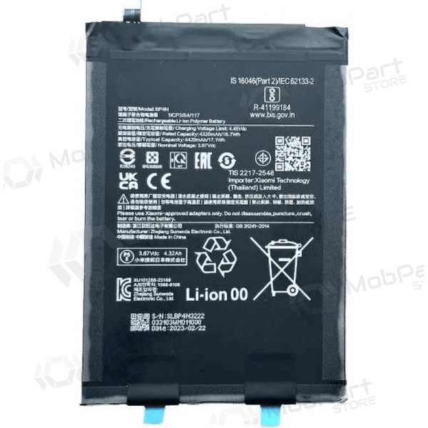 Xiaomi Pad 6 μπαταρία, συσσωρευτής (γνήσια)