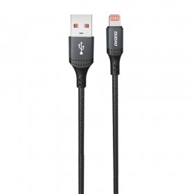 Καλώδιο Lightning Dudao L3SL USB-A σε Lightning 1.2 m 3 A μαύρο