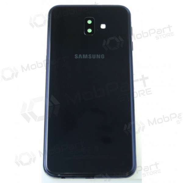 Samsung J610 Galaxy J6+ 2018 πίσω κάλυμμα μπαταρίας (μαύρος) (μεταχειρισμένος grade C, γνησια)